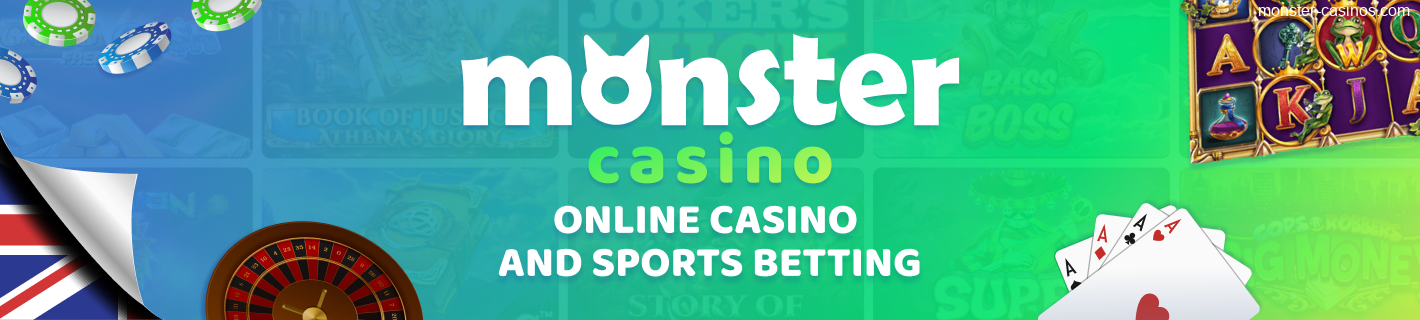Monster Casino - online games and betting in UK
